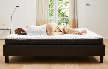 Sommeil ergonomique graphique de matelas