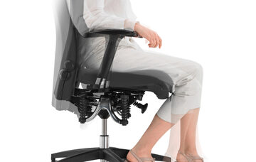 Chaise de bureau bioswing 360 équilibre pelvien