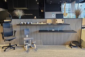 Ergodome nieuwe showroom kortrijk ergonomische accessoires