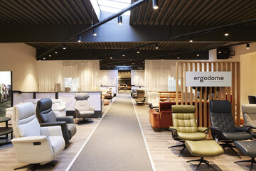 Ergodome kortrijk showroom relaxzetels