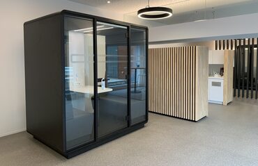 Pod acoustique projet de bureau ergodome