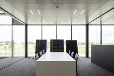 Salle de réunion moderne au bureau