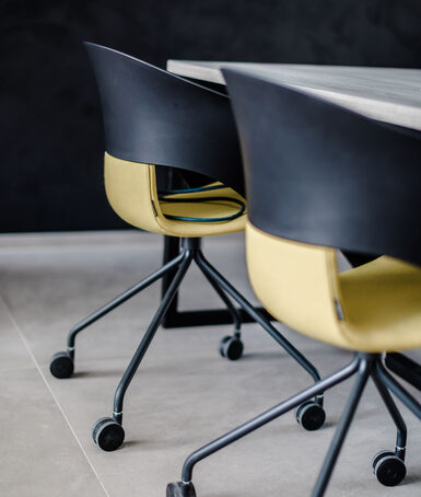 Chaises de conférence de luxe sur roues