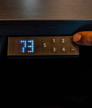 Standing desk memory functie