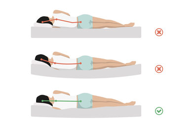 Positions de sommeil oreillers